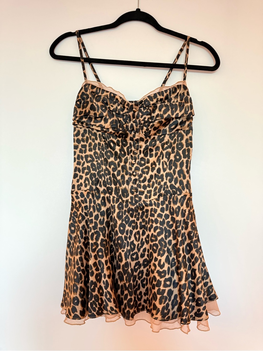 Leopard Cheetah Reformation Dress - Size 2